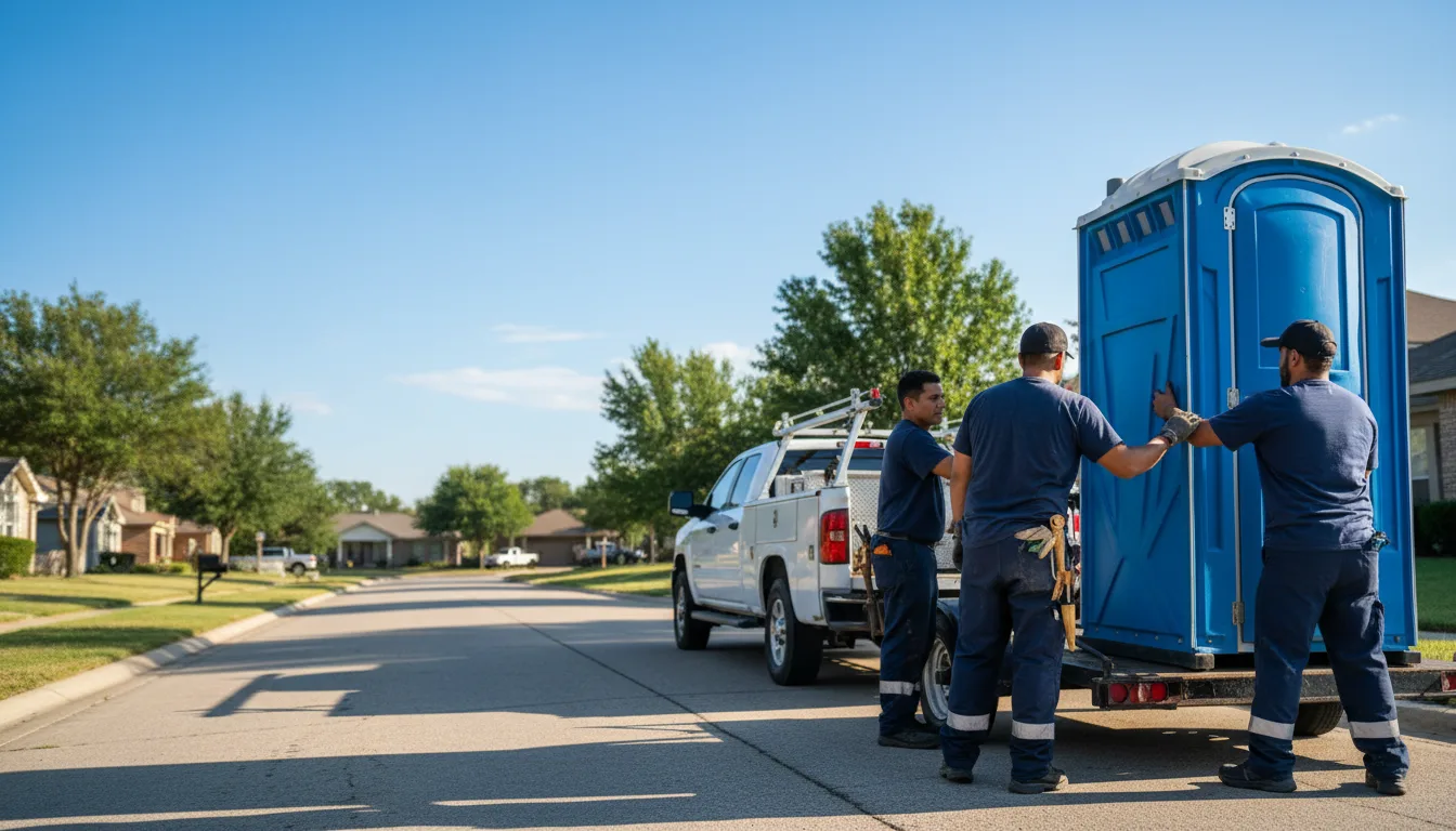 Portable Toilet Rental in Ryan, OK near me